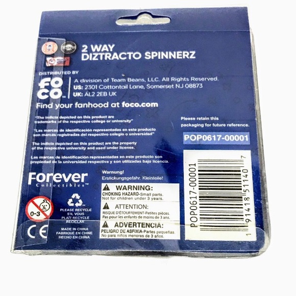 WI BADGERS 2 WAY & 3 WAY Fidget Spinners - Picture 7 of 8